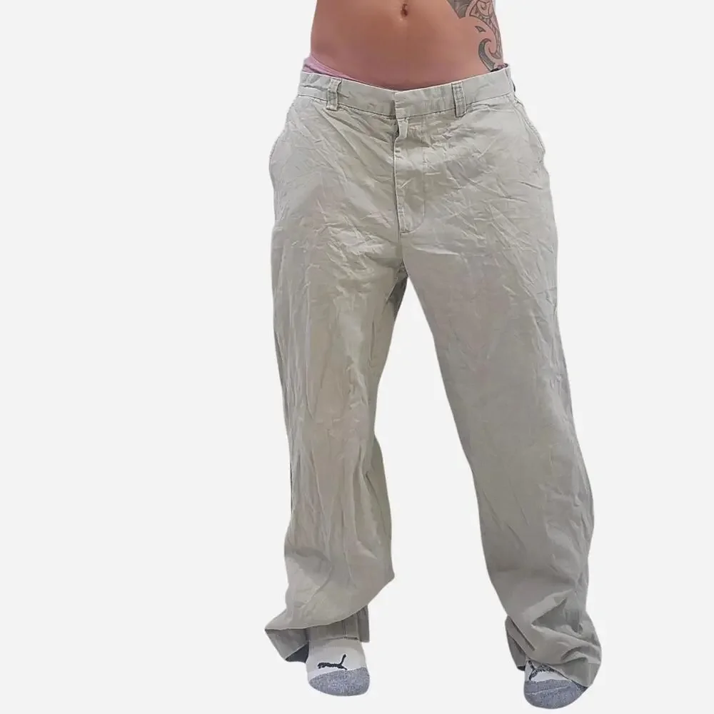 Gap Men's tan cream Trousers
